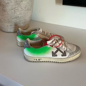 OFF WHITE 2.0 Arrow Sneakers Size 7